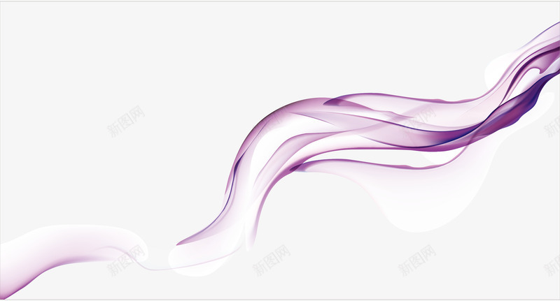 彩绘丝绸png免抠素材_新图网 https://ixintu.com 彩绸 漂浮 紫色 美容