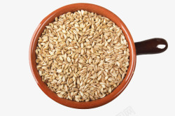 透明小麦高粱png碗里面的粮食高清图片