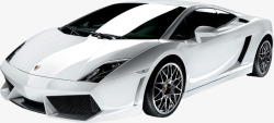 Lamborghini白色兰博基尼高清图片
