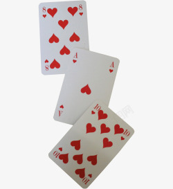 三张扑克牌素材