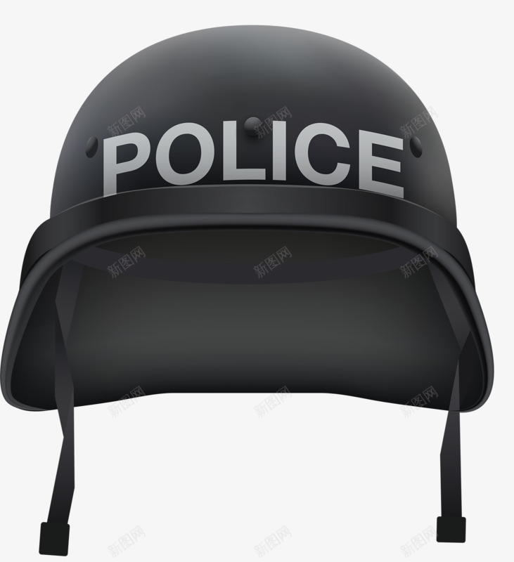 警察帽子png免抠素材_新图网 https://ixintu.com 卡通 好看 帽子 彩色 手绘