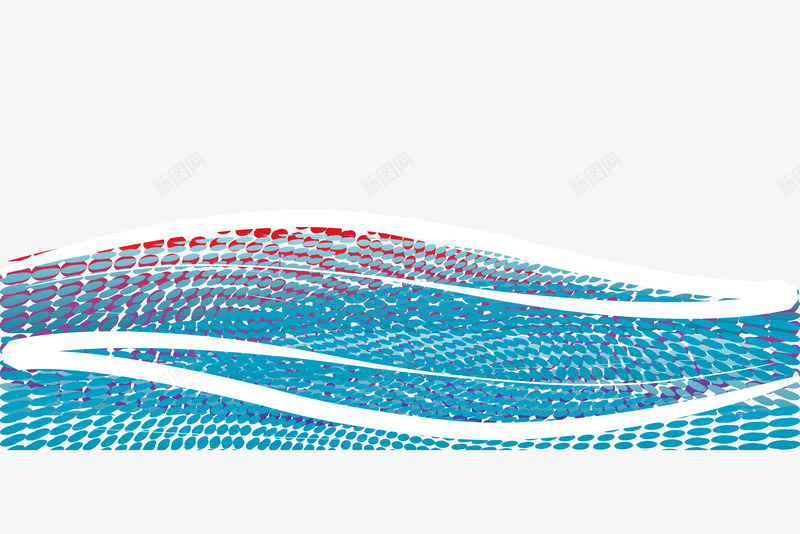 海浪底纹png免抠素材_新图网 https://ixintu.com 底纹 海浪 蓝色