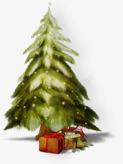 圣诞老人模板下载圣诞树高清图片