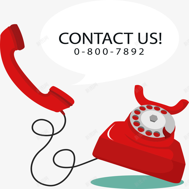 商务网站联系我们矢量图图标eps_新图网 https://ixintu.com 商务 座机 电话机 矢量图 矢量素材 紧急情况联系人 红色电话 联系我们