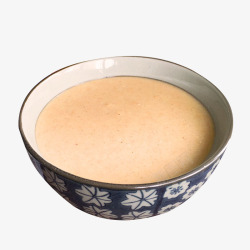 魔芋粉煳碗里的白色粉糊高清图片