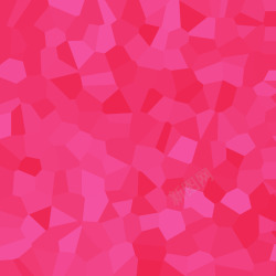粉色立体几何形状海报素材
