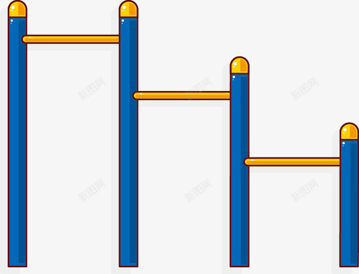 娱乐运动标签矢量图ai免抠素材_新图网 https://ixintu.com 双杠 娱乐运动 矢量图 社区活动中心 运动