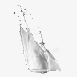 水滴感白色丝滑装饰牛奶饮品高清图片