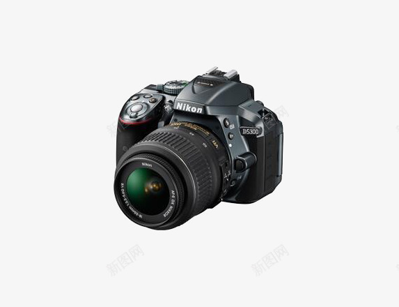 Nikon尼康相机png免抠素材_新图网 https://ixintu.com 产品实物 入门单反 翻转屏 镜头套机