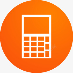 手机贷款计算器app苹果应用计算器系统图标矢量图高清图片