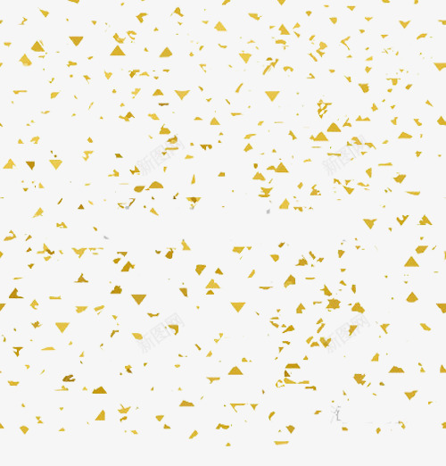 漂浮金箔颗粒png免抠素材_新图网 https://ixintu.com 免费PNG素材 漂浮素材 金箔纹理 金色 金黄色
