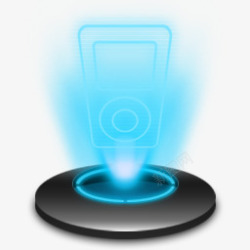 未来科技投影ipod素材