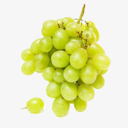 葡萄白白葡萄水果高清图片