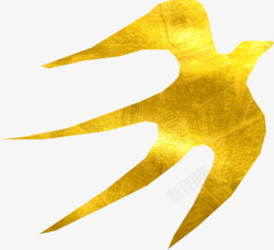 金色燕子燕子图形高清图片