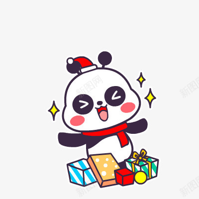 开心的小熊png免抠素材_新图网 https://ixintu.com 小熊 开心 礼物 节日