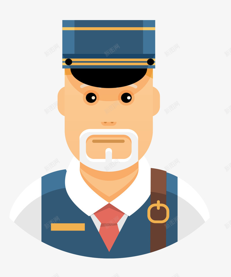 穿着制服的军官png免抠素材_新图网 https://ixintu.com 军装 制服 卡通女警 帽子 执法人员 警员 警官 警察