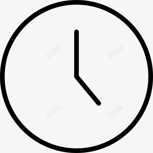 时钟图标png_新图网 https://ixintu.com 器皿等 工具 手表 时钟 时间