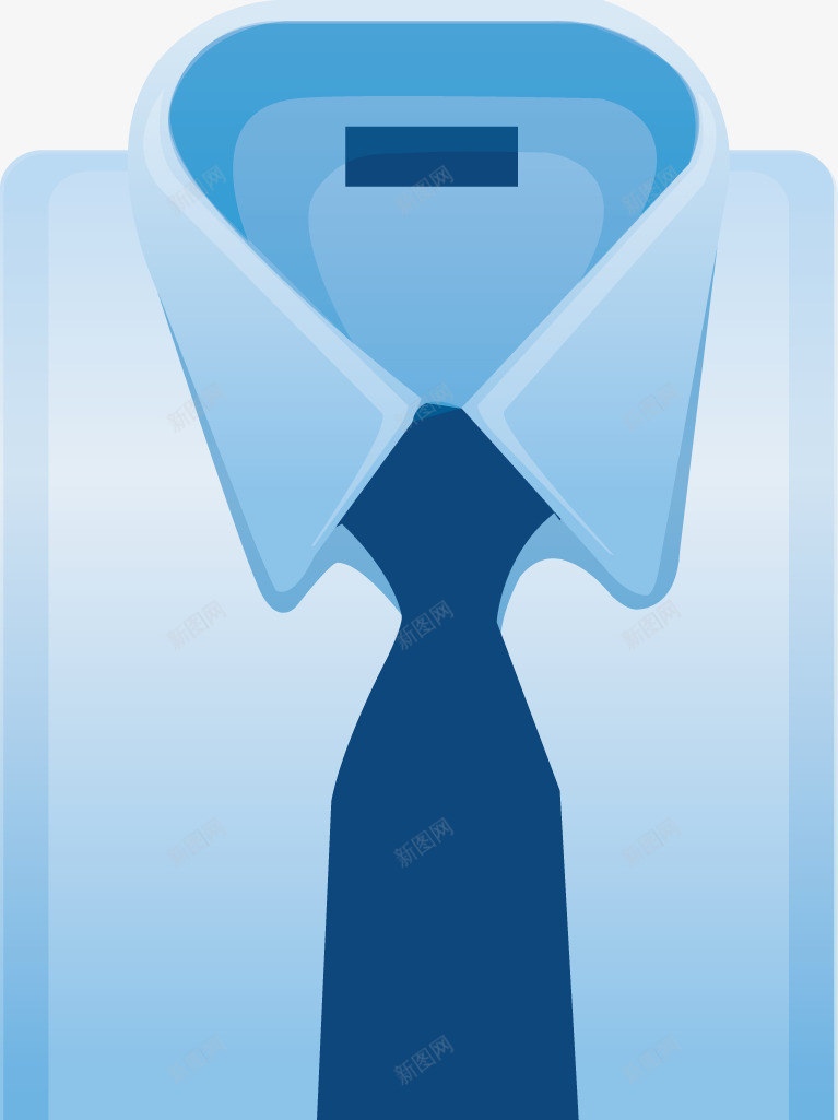 创意男士衬衫领带衣服图png免抠素材_新图网 https://ixintu.com 正装 男士 衣服 领带