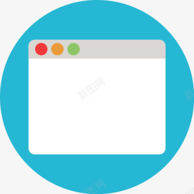 浏览器页Web网站窗口所有图标图标