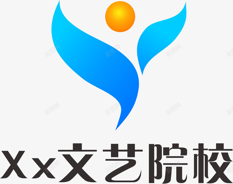 院校艺术培训标志矢量图图标eps_新图网 https://ixintu.com 少儿艺术培训 标志 艺术培训 艺术培训logo 艺术培训中心 艺术培训标志 设计 矢量图