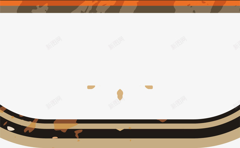 咖啡色线条背景png免抠素材_新图网 https://ixintu.com 咖啡色背景 复古框架 欧式花纹 磨砂图案 简约线条 边框纹理