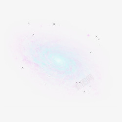 特效星球太空星系紫色星云高清图片