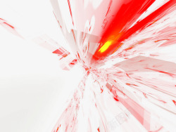 炫酷心跳线炫彩图案科技背景红色炫酷光束高清图片