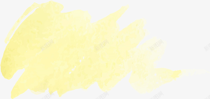 黄色水彩涂鸦背景png免抠素材_新图网 https://ixintu.com 水彩 涂鸦 背景 黄色