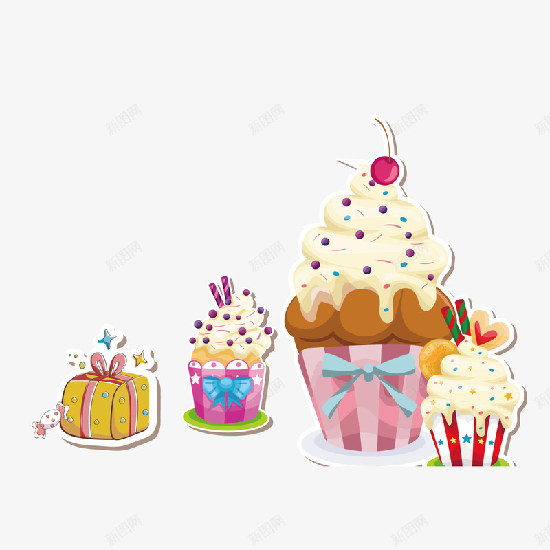 美味冰淇淋diy蛋糕png免抠素材_新图网 https://ixintu.com diy 冰淇淋 美味 蛋糕 蛋糕diy