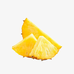 切片菠萝菠萝切片高清图片