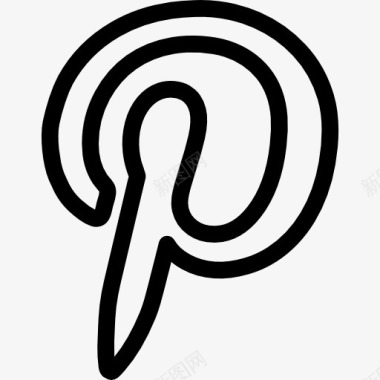 Pinterest的概述标志图标图标