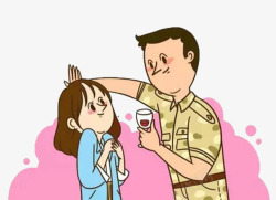 壁咚美女素材