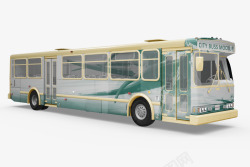 海洋气息公共交通车身装饰高清图片