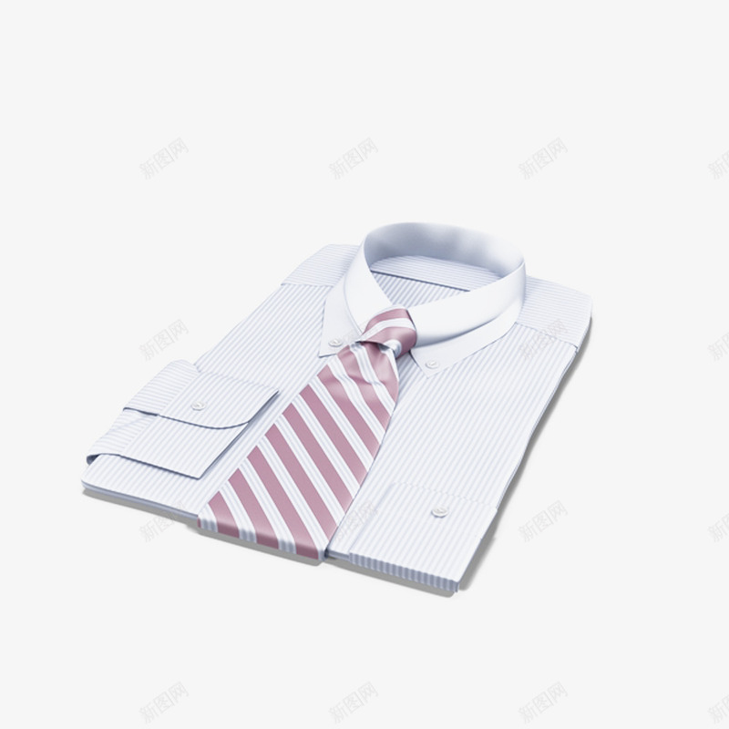 衬衫与领带png免抠素材_新图网 https://ixintu.com 男士 职业 衬衫 领带