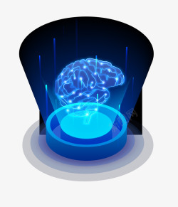大脑数据大脑结构数据插画矢量图高清图片
