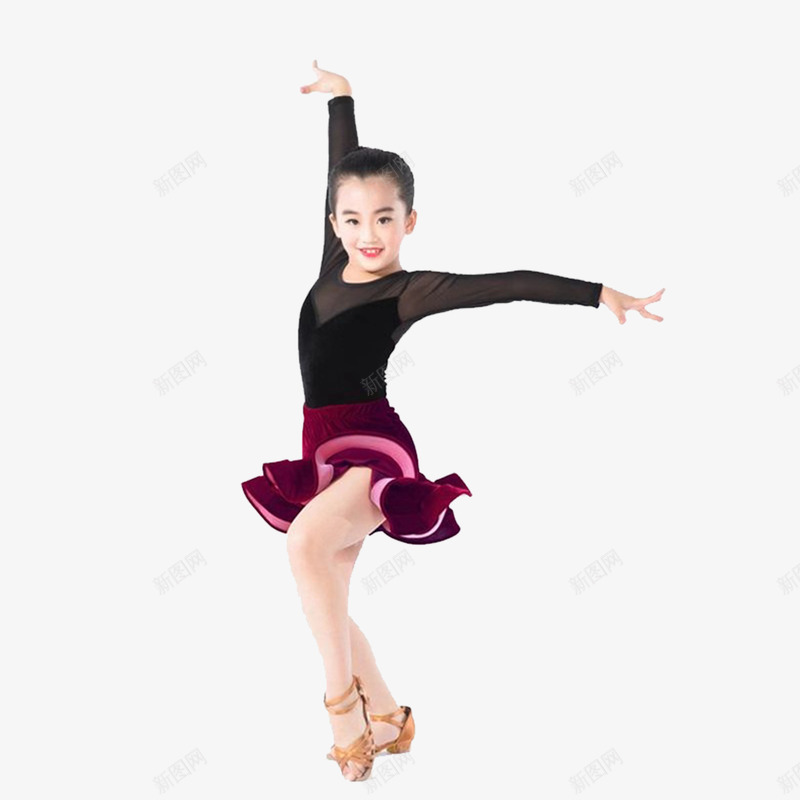 跳拉丁舞的女孩png免抠素材_新图网 https://ixintu.com 丁 拉 舞 跳
