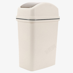 塑料垃圾桶摇盖垃圾桶高清图片