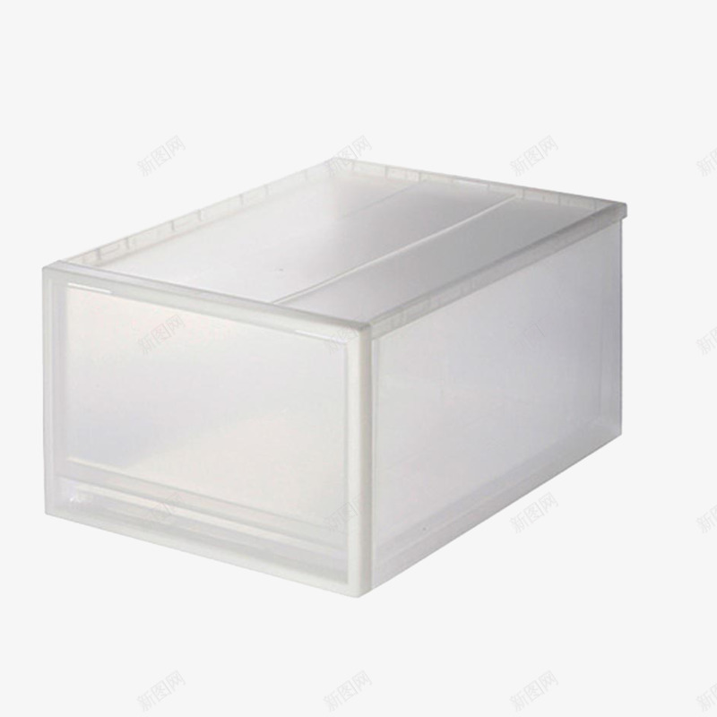 塑料透明箱子png免抠素材_新图网 https://ixintu.com PVC材料 塑料制品 塑料收纳箱 实物图 家庭用品 车载用品 透明设计