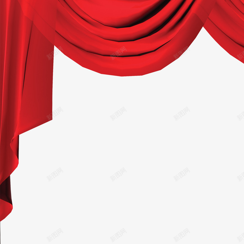 红色丝带png免抠素材_新图网 https://ixintu.com 丝带 丝带装饰 布 红色 红色丝带