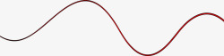 交错的线条红色波动曲线高清图片