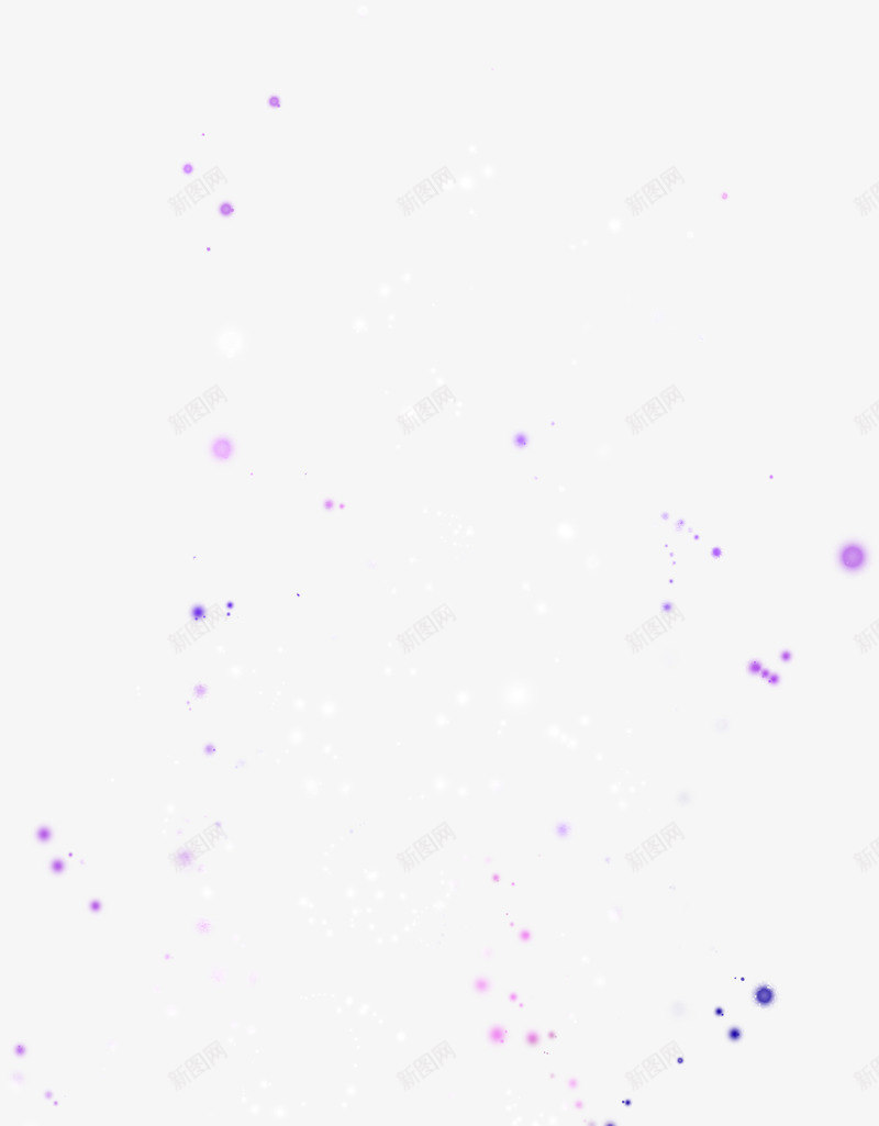 紫色手绘漂浮装饰星光png免抠素材_新图网 https://ixintu.com 星光 星光点点 漂浮 紫色 装饰