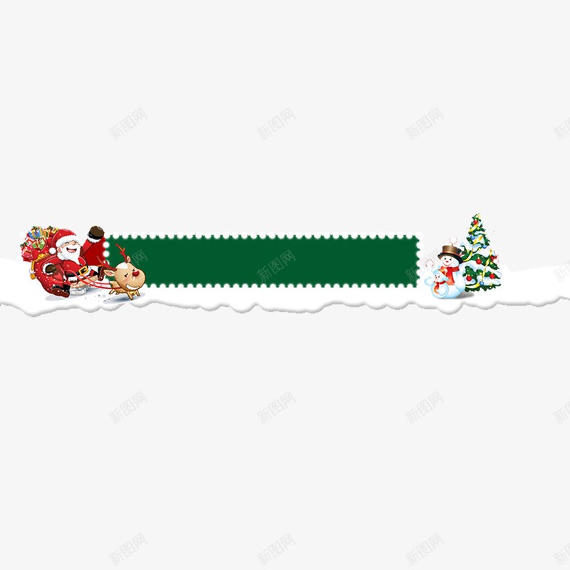红色圣诞雪橇psd免抠素材_新图网 https://ixintu.com 冬天 圣诞 白色 红色 老人 节日 锯齿 雪人 雪橇