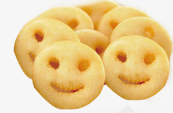 炸圈饼营养快餐笑脸薯高清图片
