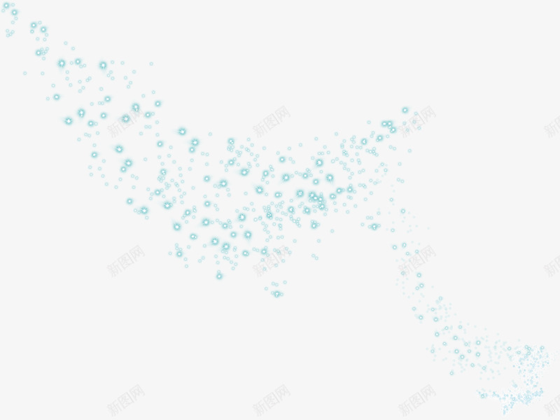 蓝色星星元素png免抠素材_新图网 https://ixintu.com 元素 星星 蓝色