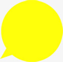 黄色闪耀气泡png免抠素材_新图网 https://ixintu.com 气泡 设计 闪耀 黄色