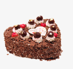 巧克力甜心蛋糕素材