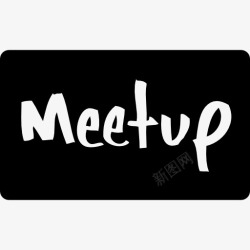 Meetup网站Meetup网站标志图标高清图片