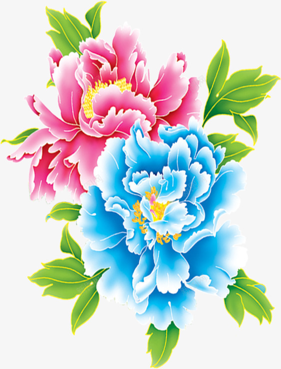 手绘富贵满堂花卉插画png免抠素材_新图网 https://ixintu.com 富贵 插画 满堂 花卉