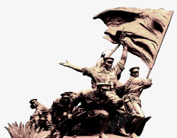 抗日战争历史红军冲锋高清图片