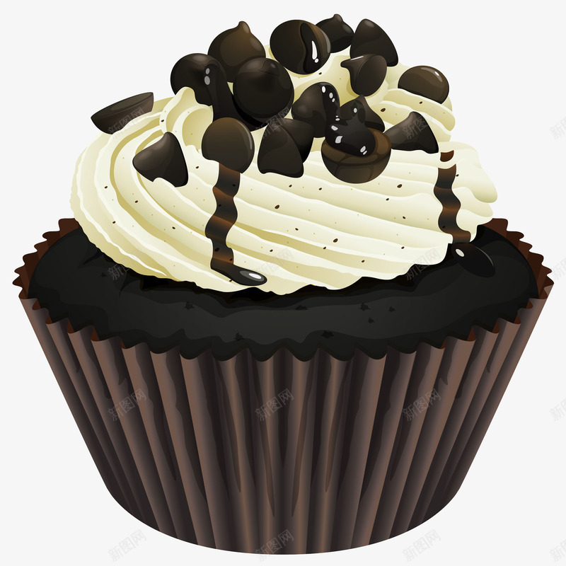小蛋糕上的巧克力块png免抠素材_新图网 https://ixintu.com 乳酪 乳酪蛋糕 吃的 含有脂肪的 奶酪 巧克力 带有奶油的 甜品 甜的卡通 甜食 蛋糕 食物